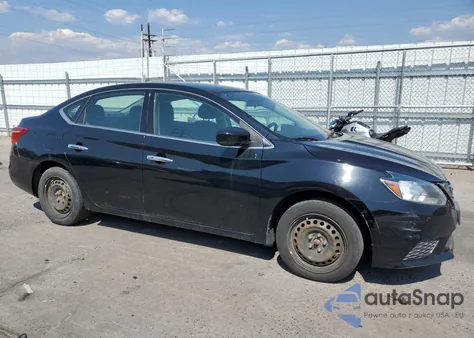 2016 Nissan Sentra S from USA, damaged, VIN 3N1AB7AP7GL644260